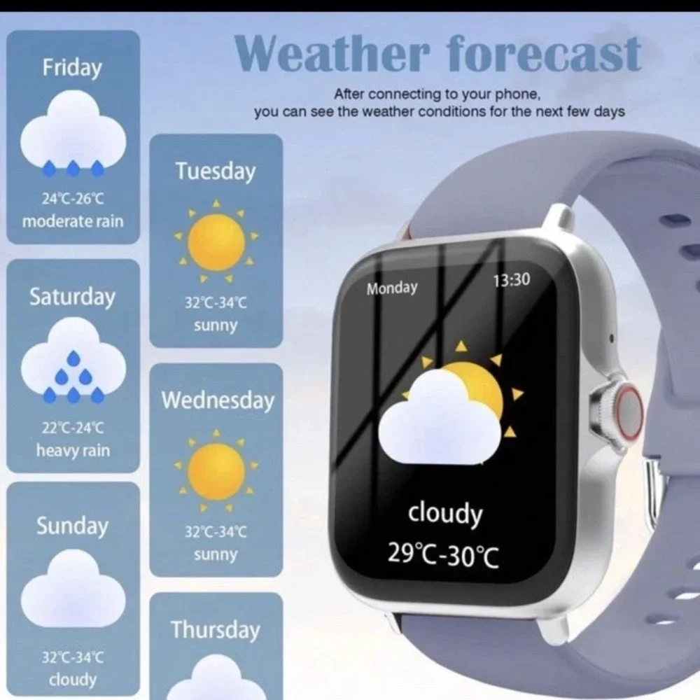 Smart Watch for Women with Answer/Make Calls/Message for IOS-Android
